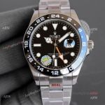 Swiss 2836 Rolex Explorer II 42 Watch in 904L Stainless Steel Black Ceramic Bezel